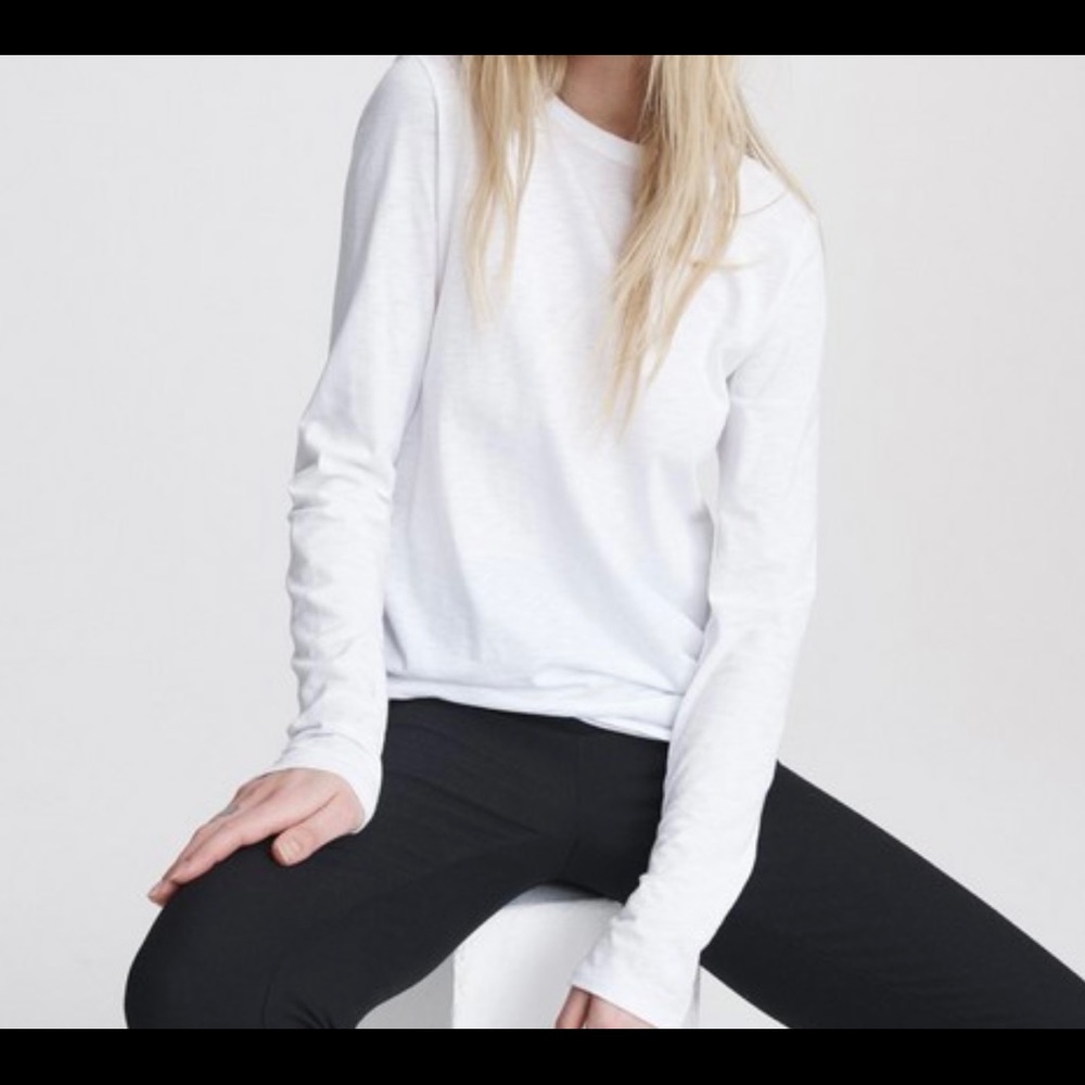 White base long sleeve